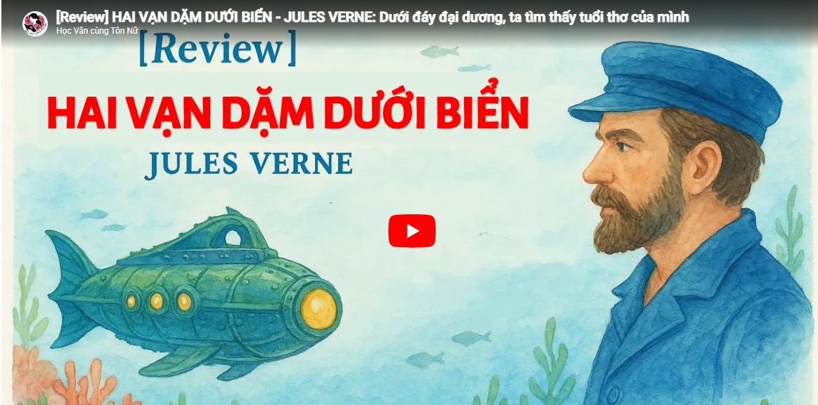 Review sách: Khám phá “Hai vạn dặm dưới biển” cùng Jules Verne